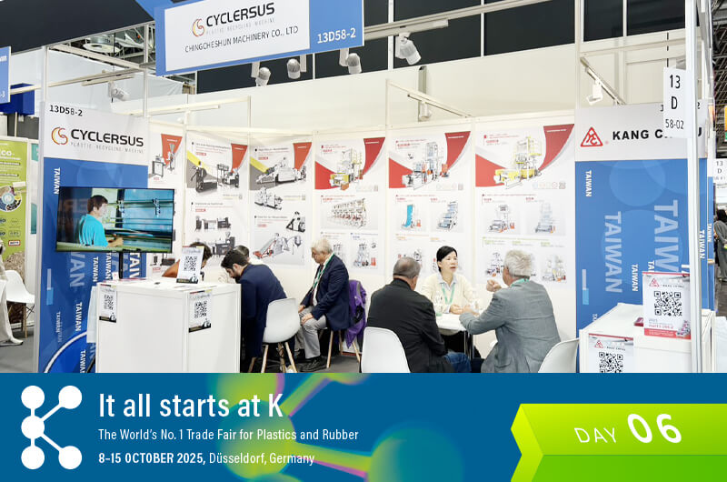 K Show Day 06 — CYCLERSUS achieves fruitful meetings with global buyers at K Show!